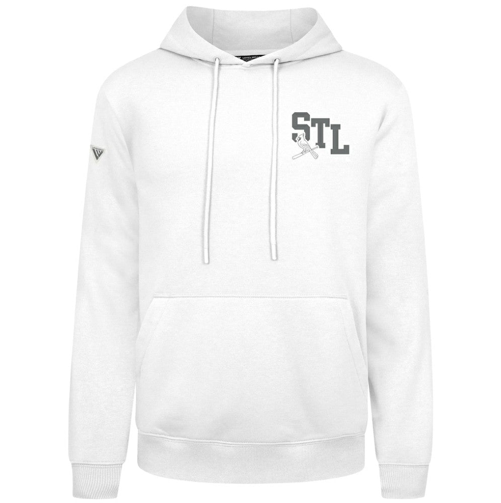 St. Louis Cardinals Levelwear Podium Grain Hoodie - MLB