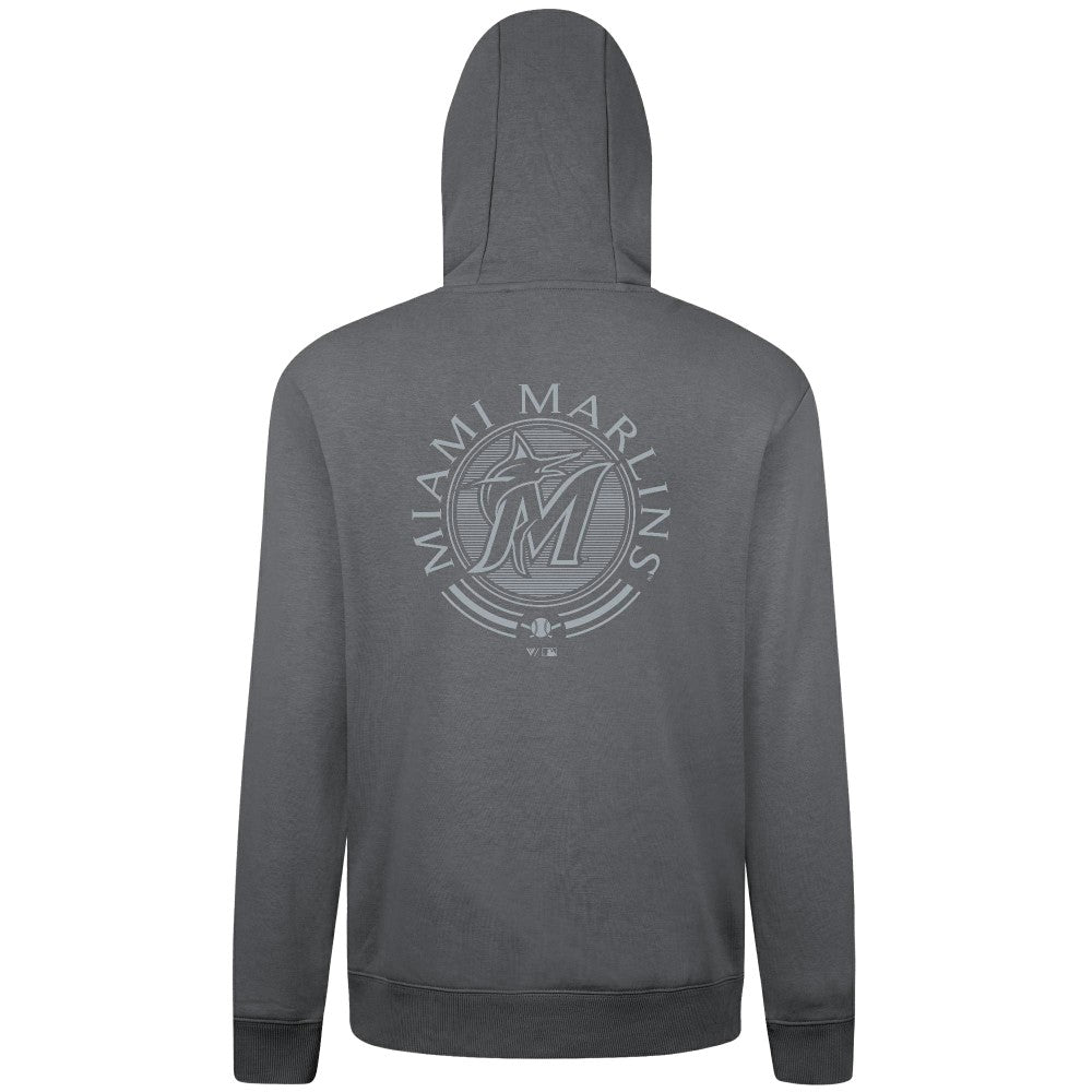 Miami Marlins Levelwear Podium Grain Hoodie - MLB