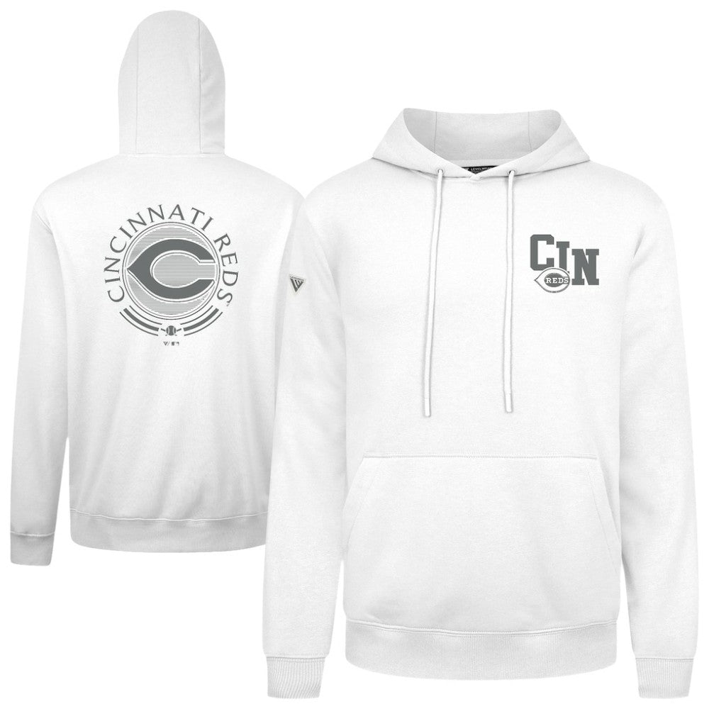 Cincinnati Reds Levelwear Podium Grain Hoodie - MLB