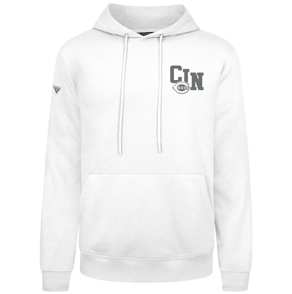 Cincinnati Reds Levelwear Podium Grain Hoodie - MLB
