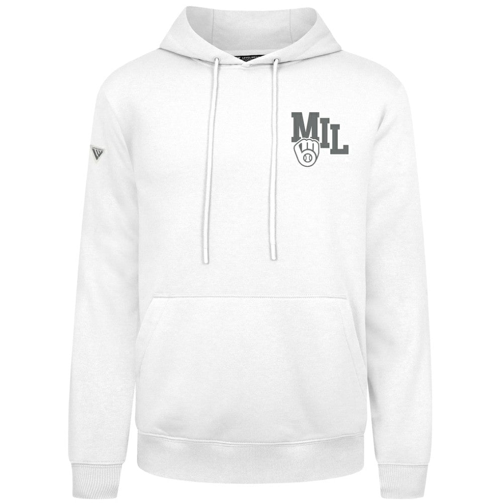 Milwaukee Brewers Levelwear Podium Grain Hoodie - MLB