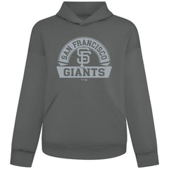 San Francisco Giants Levelwear Luxe Signature Banner Arch Tri-Blend Hoodie - MLB