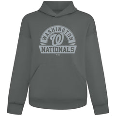 Washington Nationals Levelwear Luxe Signature Banner Arch Tri-Blend Hoodie - MLB