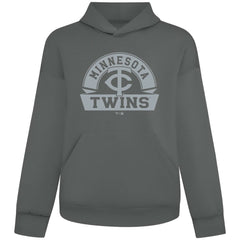 Minnesota Twins Levelwear Luxe Signature Banner Arch Tri-Blend Hoodie - MLB