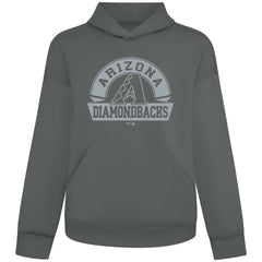 Arizona Diamondbacks Levelwear Luxe Signature Banner Arch Tri-Blend Hoodie - MLB