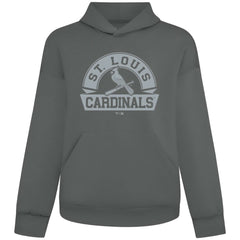St. Louis Cardinals Levelwear Luxe Signature Banner Arch Tri-Blend Hoodie - MLB