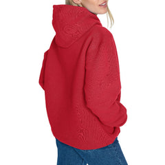 New Jersey Devils Starter Women's Fireworks Fleece Hoodie - Red - NHL