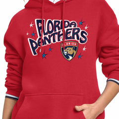 Florida Panthers Starter Women's Fireworks Fleece Hoodie - Red - NHL