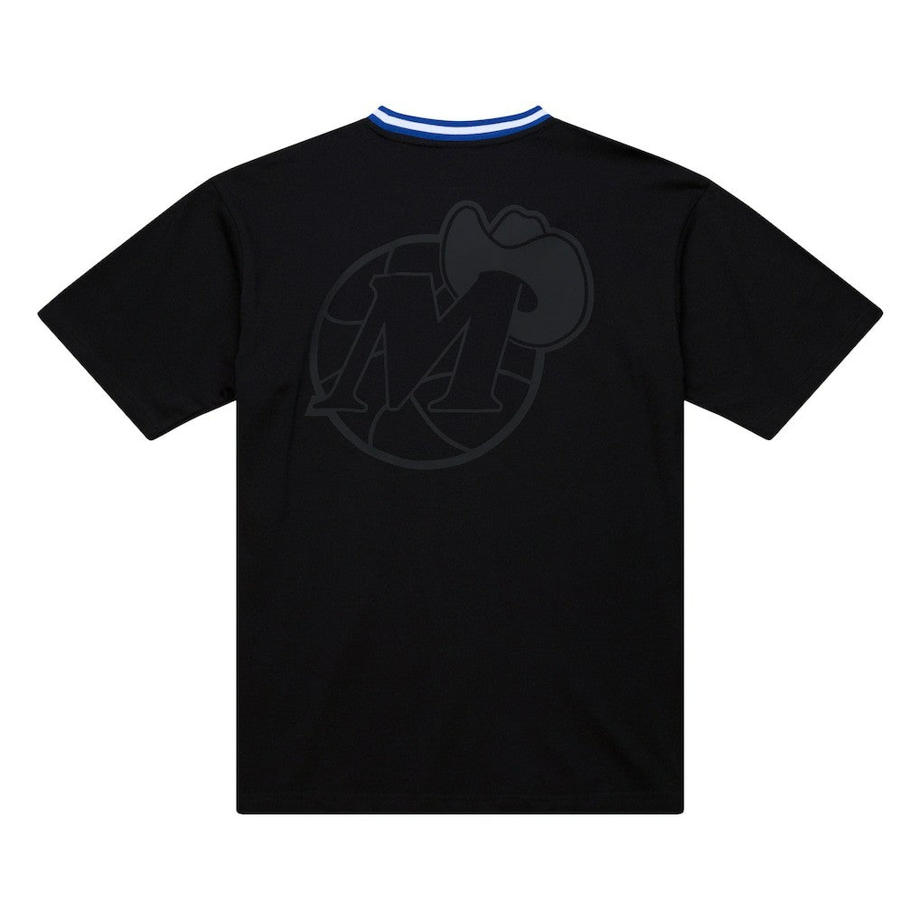 Dallas Mavericks Hardwood Classics Nights Playmaker T-Shirt Black - NBA