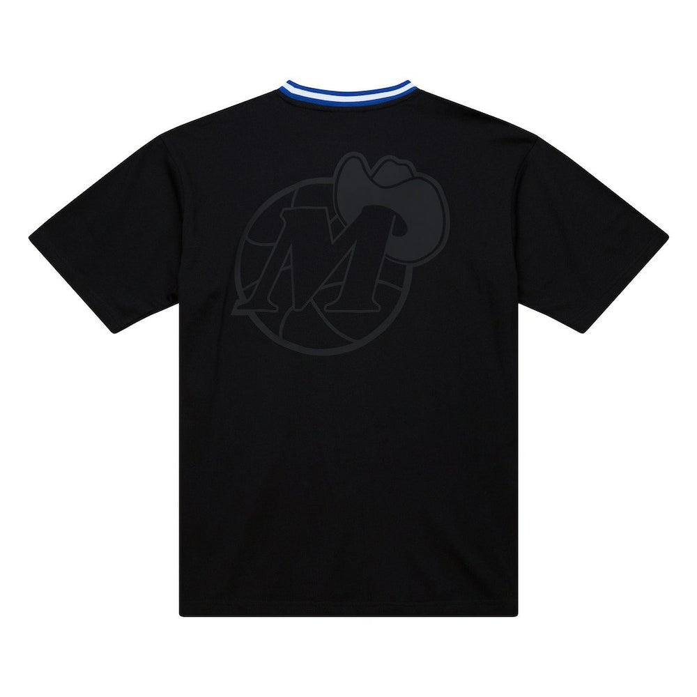 Dallas Mavericks Hardwood Classics Nights Playmaker T-Shirt Black - NBA