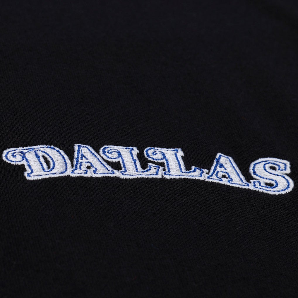 Dallas Mavericks Hardwood Classics Nights Playmaker T-Shirt Black - NBA
