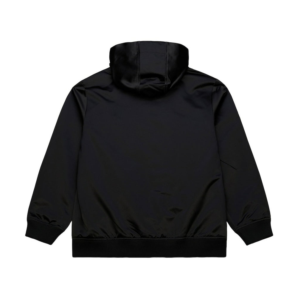 Cleveland Cavaliers Hardwood Classics Nights Walk the Tunnel Satin Bomber Full-Snap Hooded Jacket Black - NBA