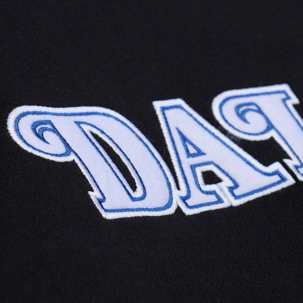 Dallas Mavericks Hardwood Classics Nights Playmaker Fleece Hoodie Black - NBA