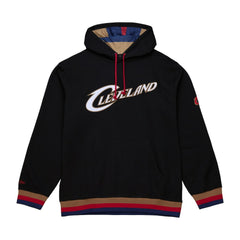 Cleveland Cavaliers Hardwood Classics Nights Playmaker Fleece Hoodie Black - NBA
