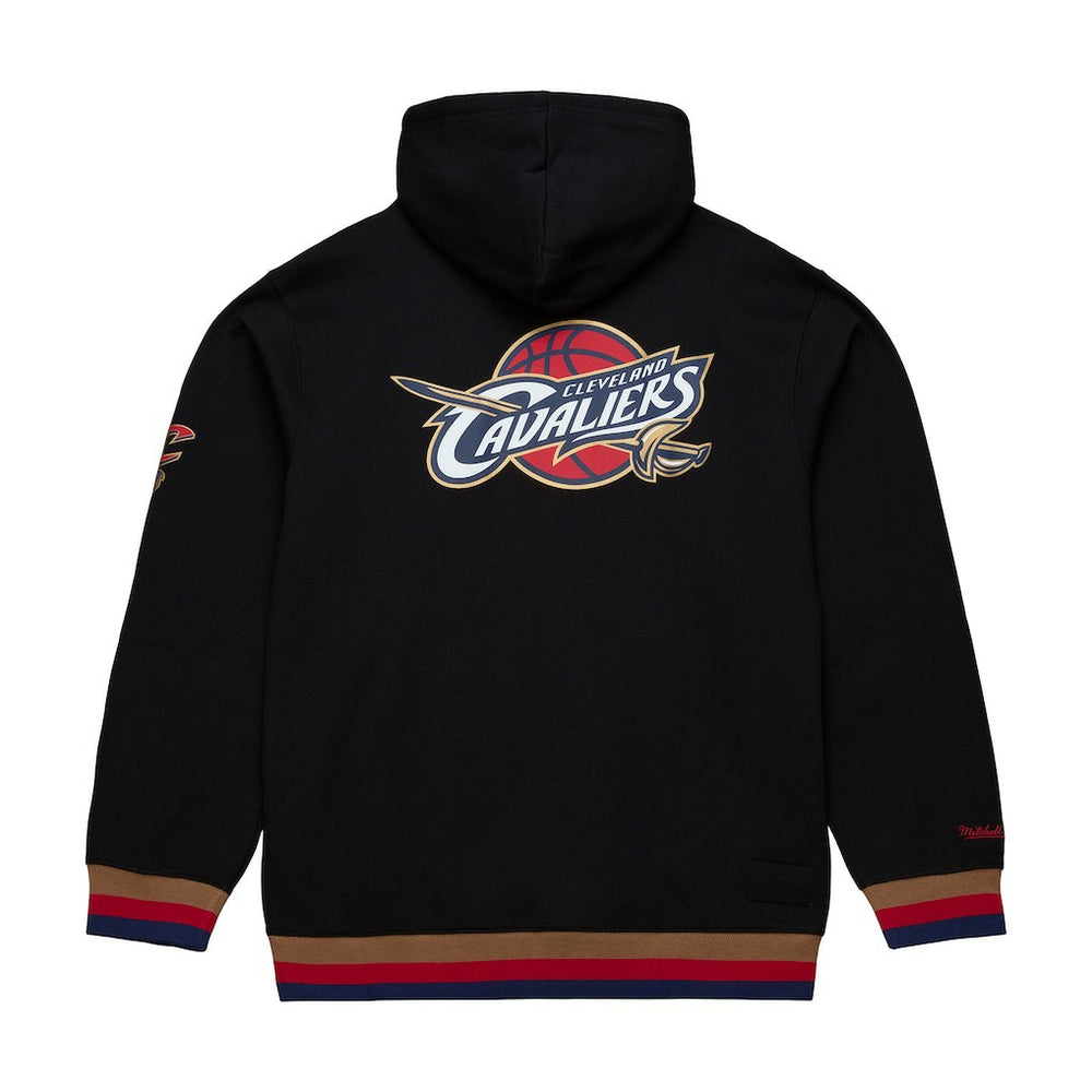 Cleveland Cavaliers Hardwood Classics Nights Playmaker Fleece Hoodie Black - NBA
