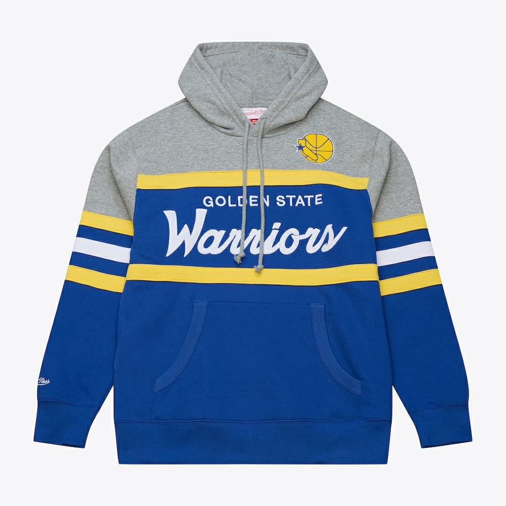 Golden State Warriors Head Coach Hoodie Royal/Gray - NBA