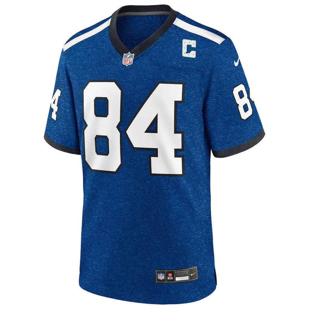 Tyler Warren Indianapolis Colts Alternate 2 Indiana Nights Game Jersey Heather Royal | Nike for Sale