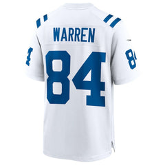 Tyler Warren Indianapolis Colts Game Jersey White | Nike for Sale