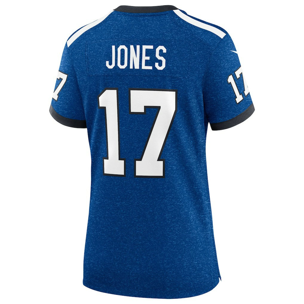 Daniel Jones Indianapolis Colts Women's Alternate 2 Indiana Nights Game Jersey Heather Royal | Nike for Sale