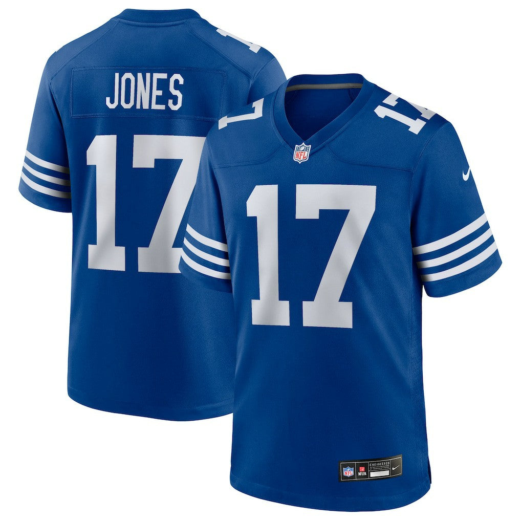 Daniel Jones Indianapolis Colts Alternate Game Jersey Royal | Nike for Sale
