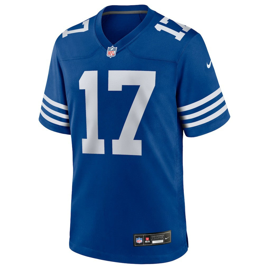 Daniel Jones Indianapolis Colts Alternate Game Jersey Royal | Nike for Sale
