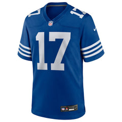 Daniel Jones Indianapolis Colts Alternate Game Jersey Royal | Nike for Sale