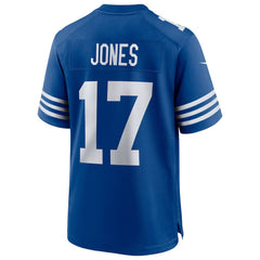 Daniel Jones Indianapolis Colts Alternate Game Jersey Royal | Nike for Sale