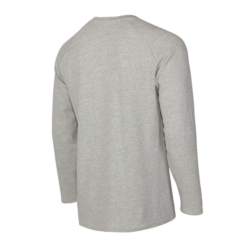 Houston Rockets Concepts Sport Hawthorn Thermal Knit Long Sleeve Henley T-Shirt Gray - NBA