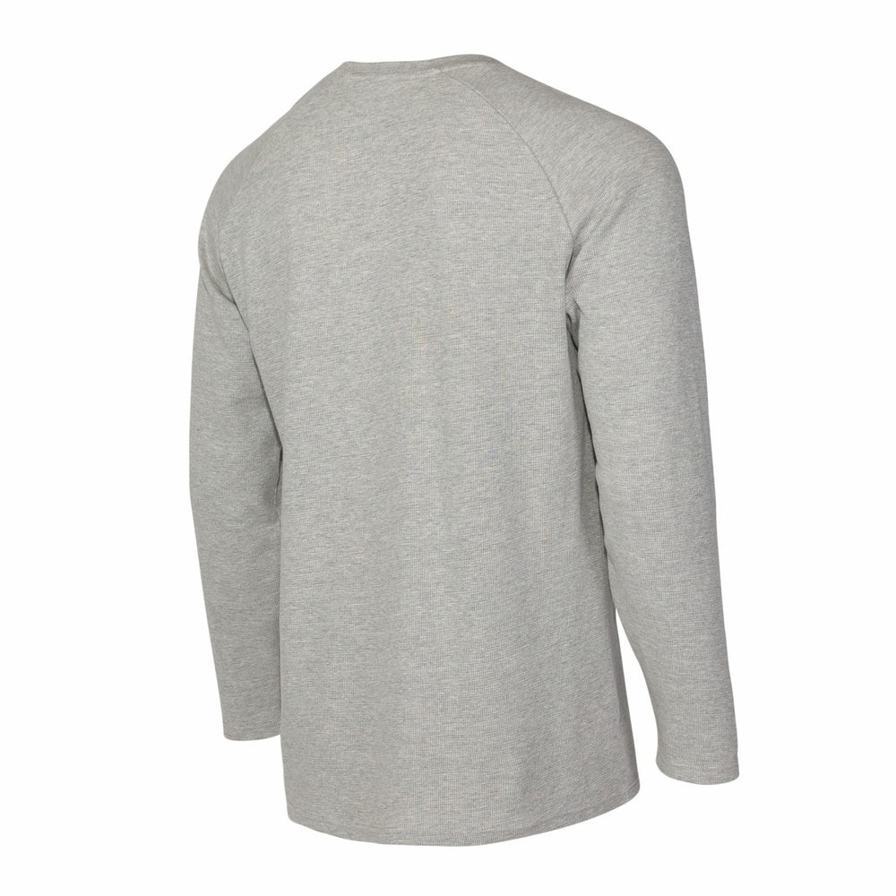 Milwaukee Bucks Concepts Sport Hawthorn Thermal Knit Long Sleeve Henley T-Shirt Gray - NBA