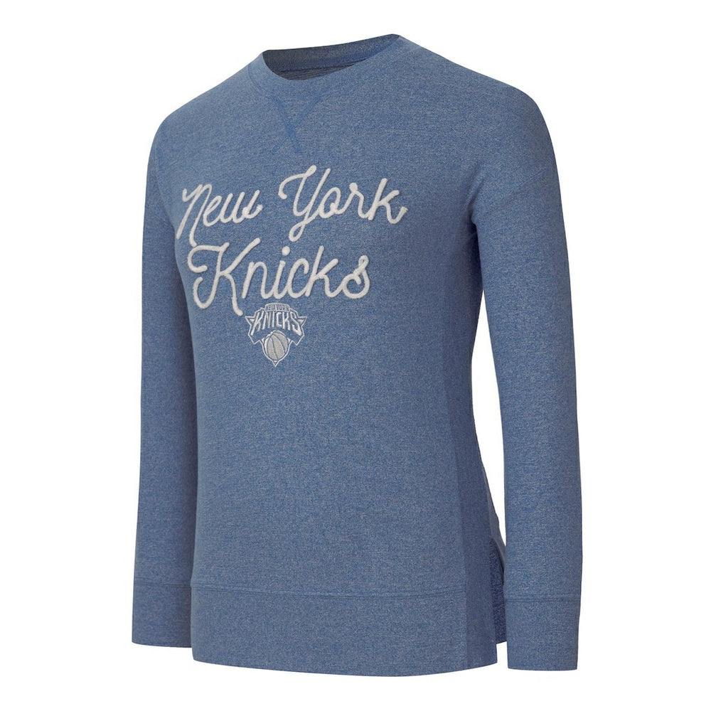 New York Knicks Concepts Sport Women's Rigor Long Sleeve Jersey T-Shirt Royal - NBA