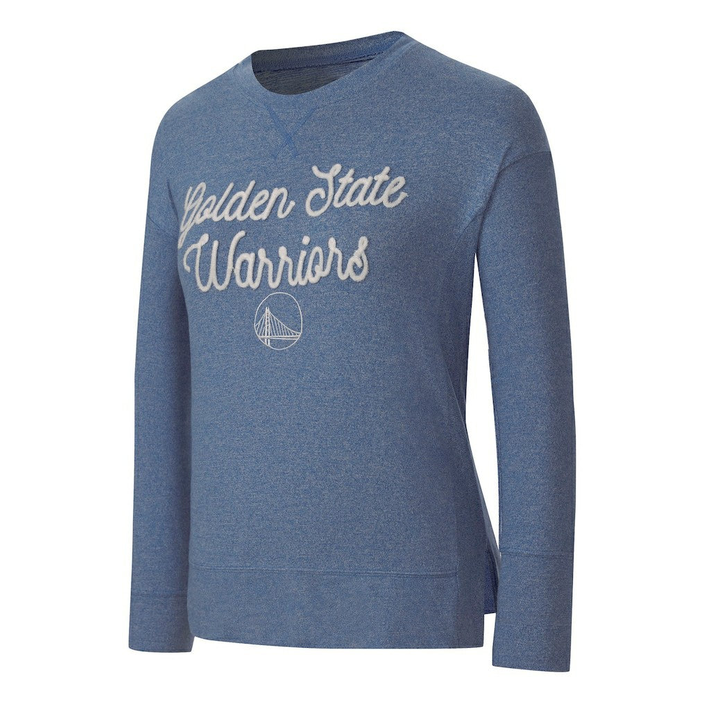 Golden State Warriors Concepts Sport Women's Rigor Long Sleeve Jersey T-Shirt Royal - NBA
