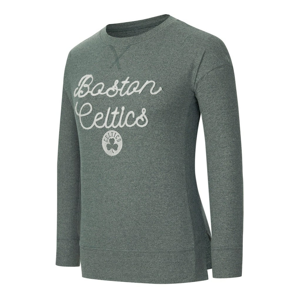 Boston Celtics Concepts Sport Women's Rigor Long Sleeve Jersey T-Shirt Hunter Green - NBA