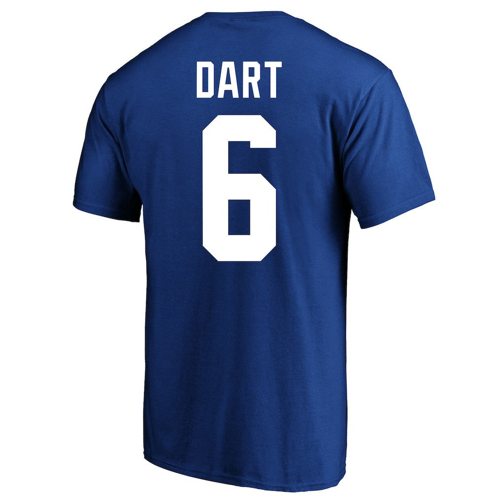 Jaxson Dart New York Giants Big & Tall Player Name & Number T-Shirt Royal | Fanatics