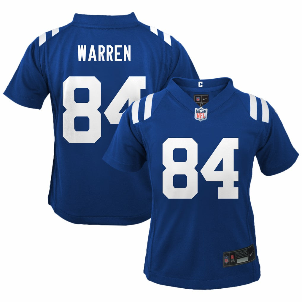 Tyler Warren Indianapolis Colts Preschool Team Game Jersey Royal | Nike for Sale