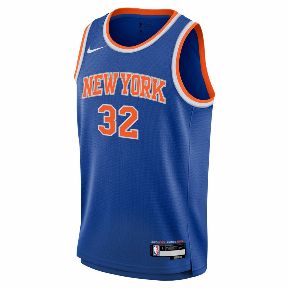 Karl-Anthony Towns New York Knicks Youth Swingman Jersey Icon Edition Blue - NBA