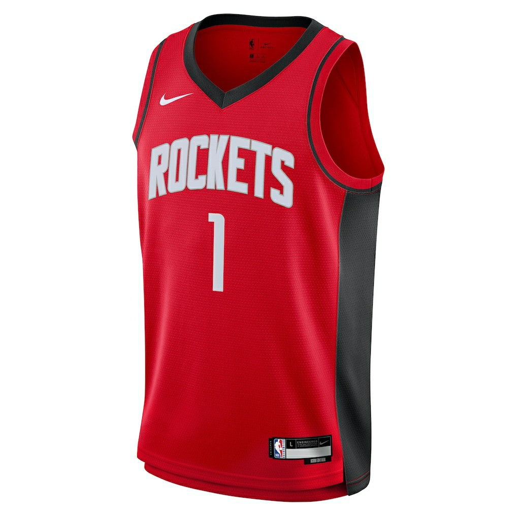Amen Thompson Houston Rockets Youth Swingman Jersey Icon Edition Red - NBA
