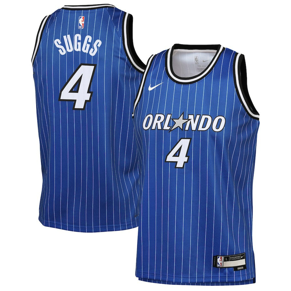Jalen Suggs Orlando Magic Youth Swingman Jersey Icon Edition Blue - NBA