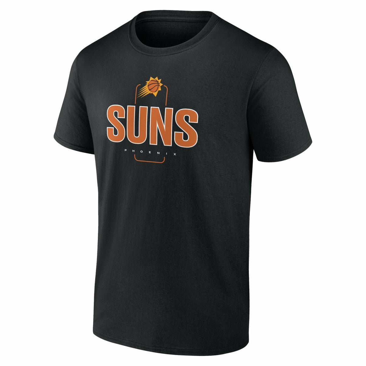 Phoenix Suns Center Court Name & Number Custom T-Shirt Black - NBA