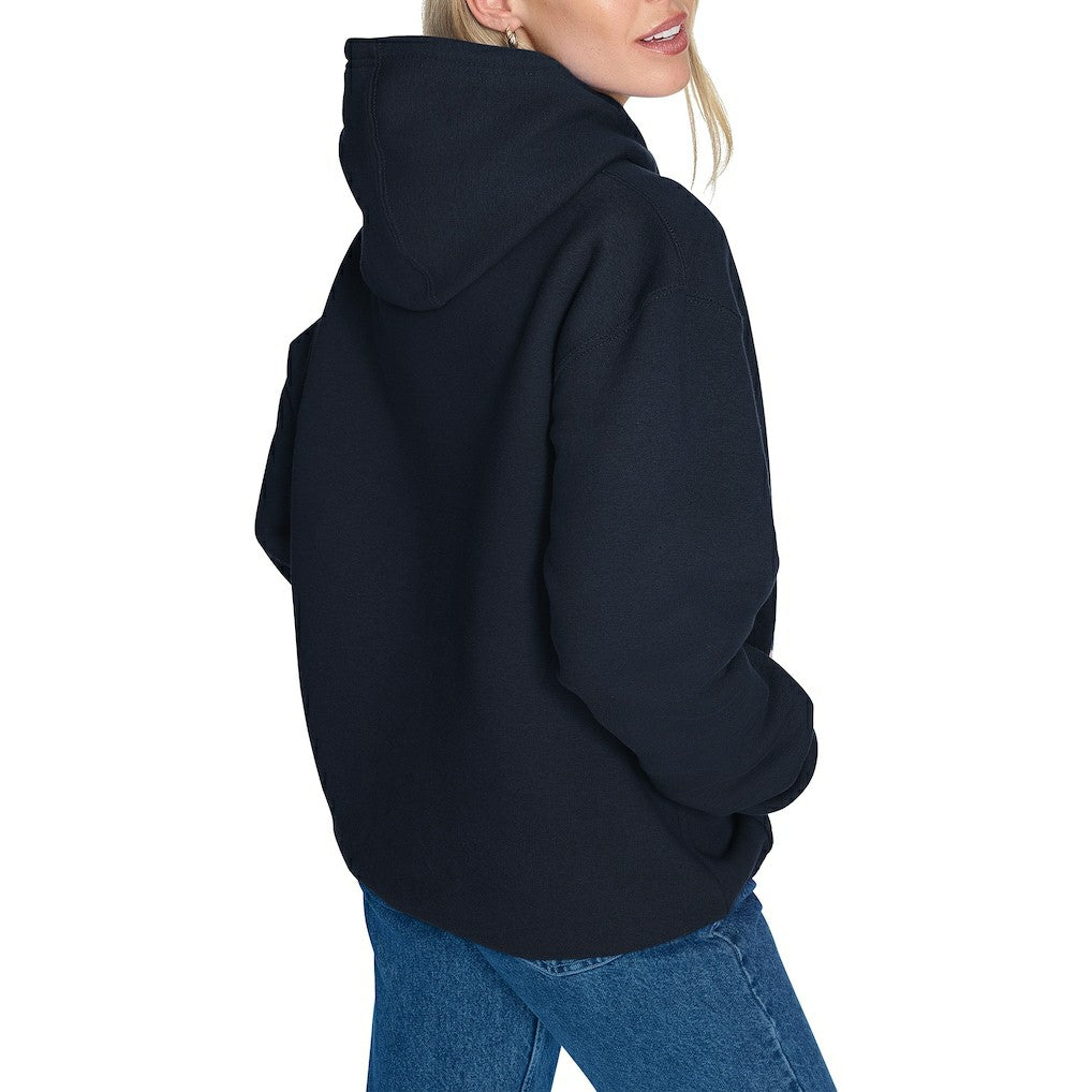 LA Clippers Starter Women's Arch Stripe Fleece Hoodie Navy - NBA