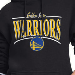 Golden State Warriors Starter Women's Arch Stripe Fleece Hoodie Black - NBA