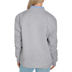 Golden State Warriors Starter Women's Arch Stripe Fleece Crewneck Sweatshirt Gray - NBA