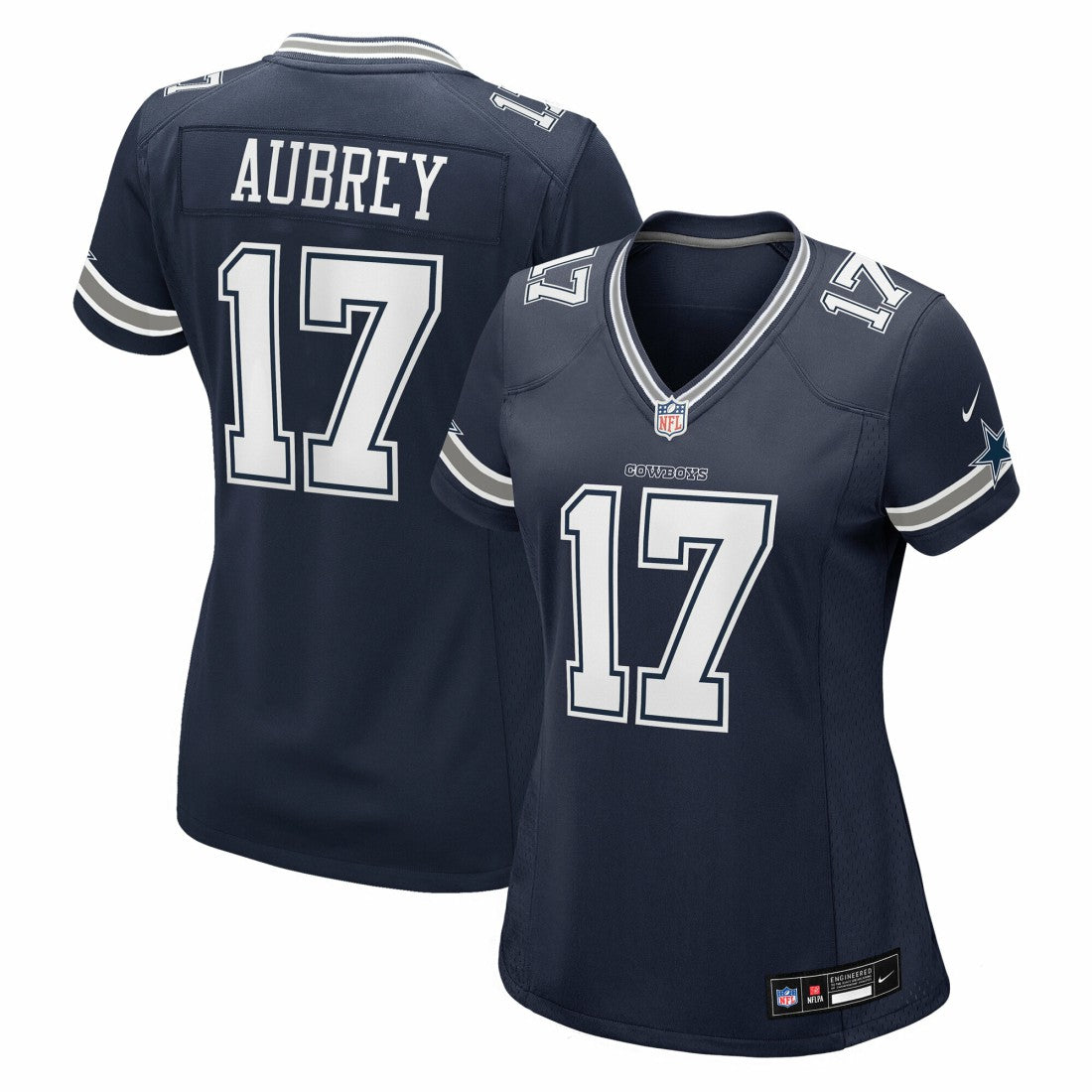 Brandon Aubrey Dallas Cowboys Women's Team Game Jersey Navy | Nike for Sale