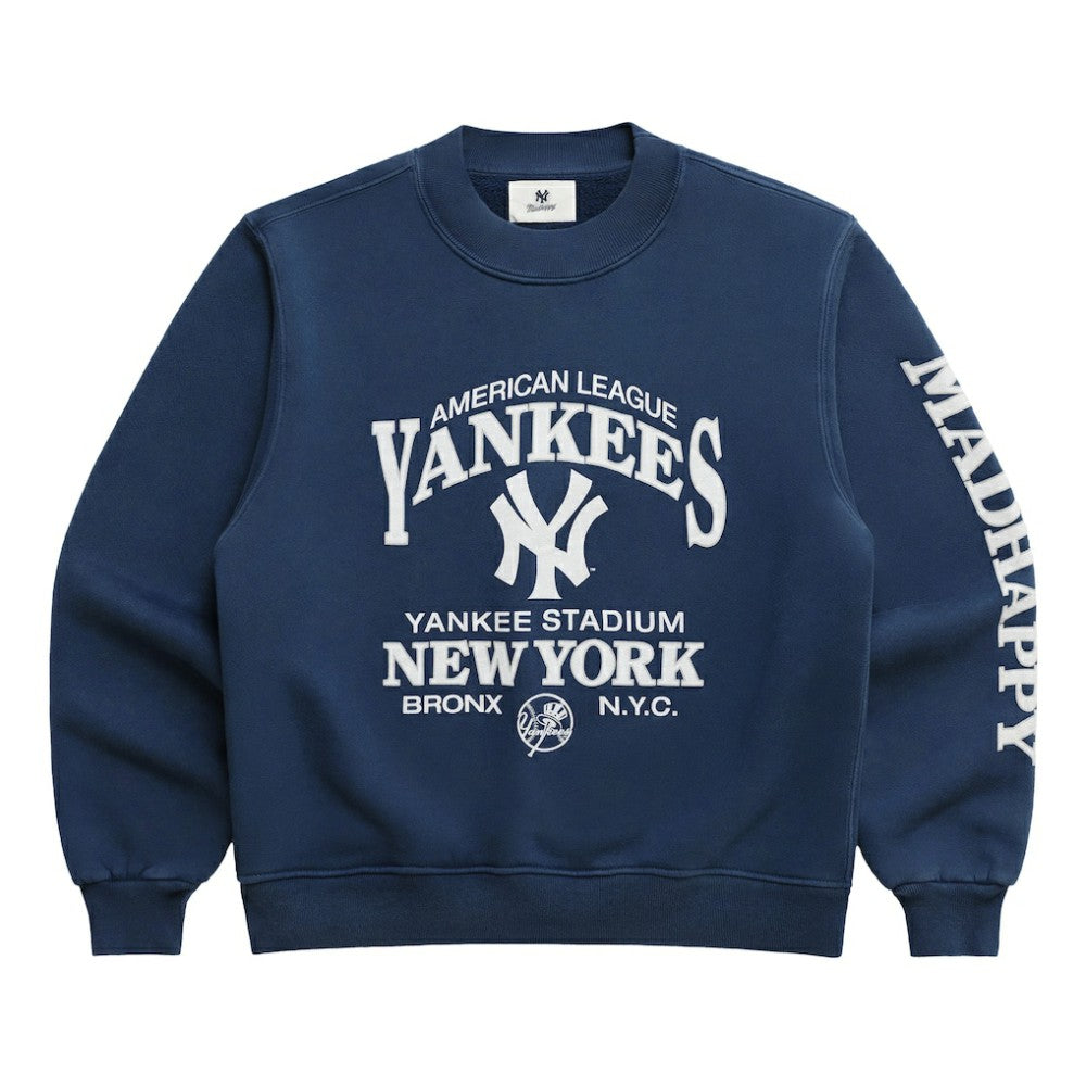 New York Yankees Madhappy Unisex High Rib Sweatshirt - MLB