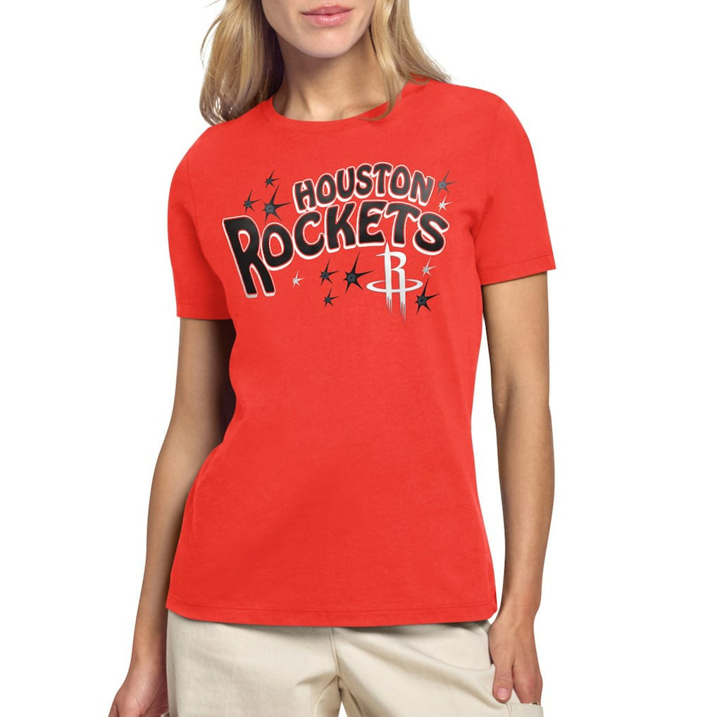 Houston Rockets Starter Women's Fireworks T-Shirt Red - NBA