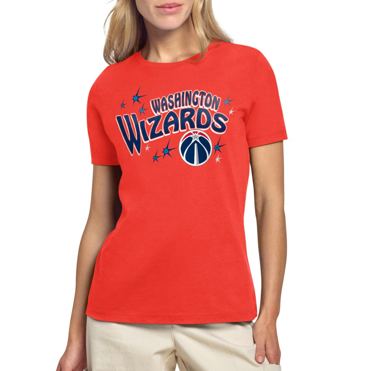 Washington Wizards Starter Women's Fireworks T-Shirt Red - NBA