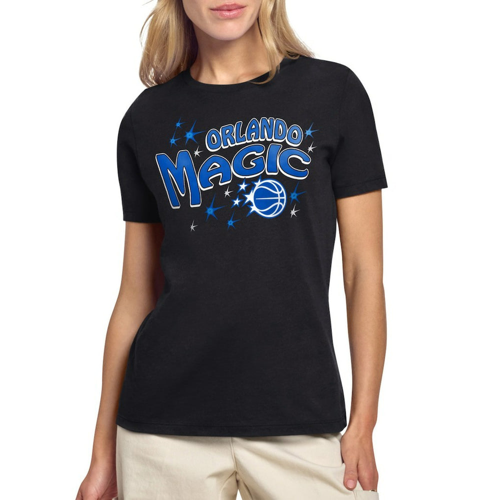 Orlando Magic Starter Women's Fireworks T-Shirt Black - NBA