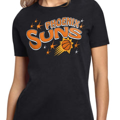 Phoenix Suns Starter Women's Fireworks T-Shirt Black - NBA