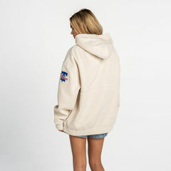 Philadelphia Phillies The Wild Collective Women's Oversized Cord Hoodie - MLB