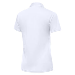 Spain National Team Antigua Women's Statement Y-Neck Polo White - FIFA World CUP