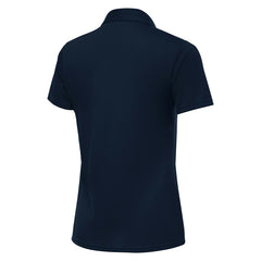 Spain National Team Antigua Women's Statement Y-Neck Polo Navy - FIFA World CUP